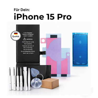 Diagnose Batterie für iPhone 15 Pro Akku ohne Fehlermeldung 3274 mAh 100%