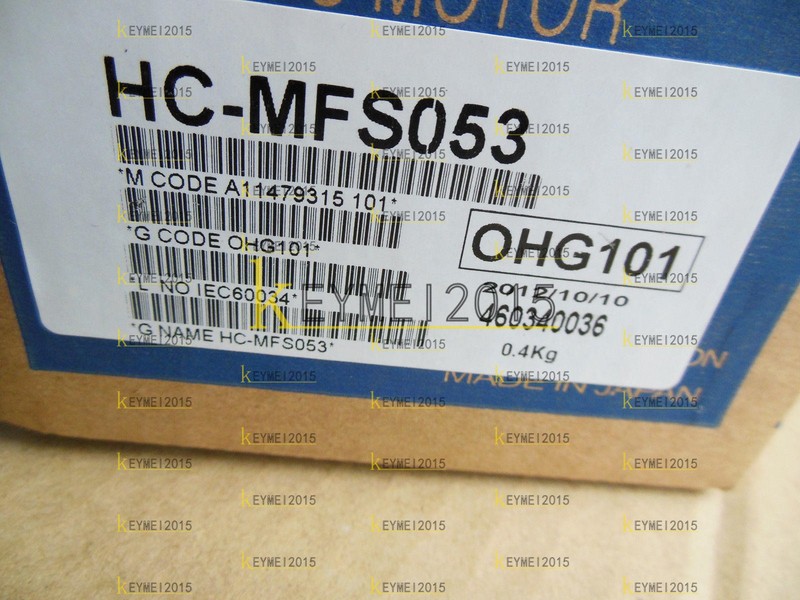 ONE NEW MITSUBISHI HC-MFS053 Servo Motor HCMFS053