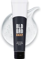 BLD BRO Daily SPF 30 for Bald Men Mattifying Gel Moisturiser with UVA/UVB