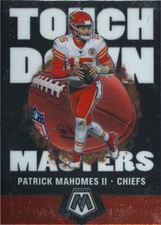 2020 Panini Mosaic - TD Masters Patrick Mahomes Orange Florescent PSA 10
