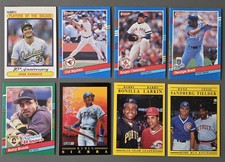1990-1992 Fleer & Donruss Stars Lot (8) Set Break- Ripken, Bonds, Clemens, Brett