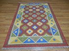MODERND  ANATOLIA FLATWAVE KILIM GEOMATRIC DESIGND 4x6 RUG — photo 3