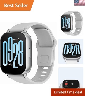 Stylish Redmi Watch 5 Active: 18 Days Battery, 140+ Workout Modes, Waterproof