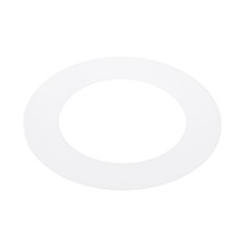 3.2" ID 4.9" OD Plastic Trim Ring Translucent Matte White Goof Rings
