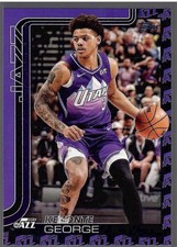 2025/26 Topps Flagship Basketball #131 Keyonte George Team Colour Border