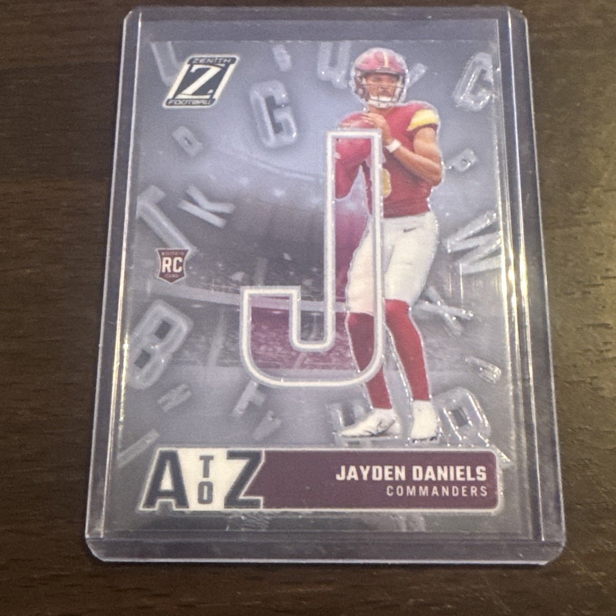 2024 Zenith Football Jayden Daniels A to Z Rookie Card