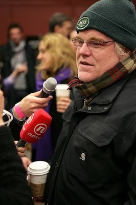 Director actor Philip Seymour Hoffman attends the Jack Goes Boatin- Old Photo 5