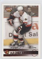 2002-03 Pacific Complete Red 14/100 Magnus Arvedson #50 0a7