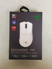 Razer DeathAdder V3 Pro Wireless Gaming Mouse, Fast Optical Switches White