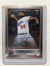 2022 Topps Chrome Andre Jackson RC Rookie Auto RA-AJ