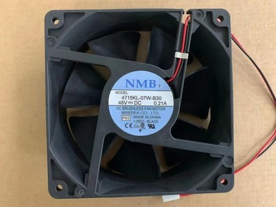 4715KL-07W-B30 fan 120*120*38mm 48V 0.21A 12CM 2pin Case Cooling Fan