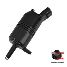 Windshield Washer Pump Front, Windshield Wiper Washer Fluid Pump black