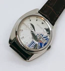 Vintage 1974 Seiko LM Lord Matic 5606-7360 Ukiyo-e Bijin Art Dial Watch Ukiyoe