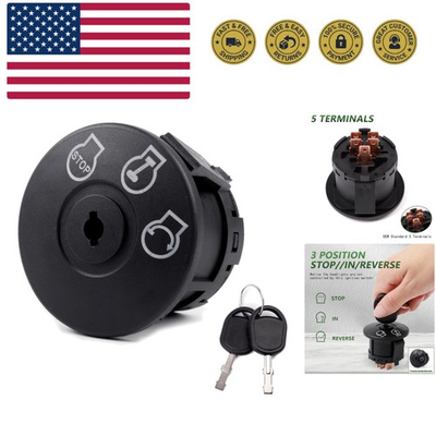#ad Ignition Switch with Keys 3 Position Replacement for Cub Cadet Troy Bilt MT... $18.65