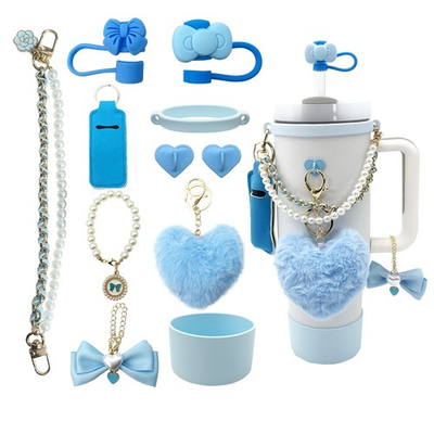 #ad #ad Stanley Cup Accessories Set Water Bottle Handle Strap for 30amp;40 Oz Tumbler w... $18.22