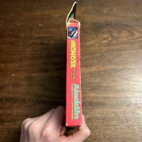 Big Nose Freaks Out - Nintendo NES - Aladdin Deck Enhancer CodeMasters - Sealed