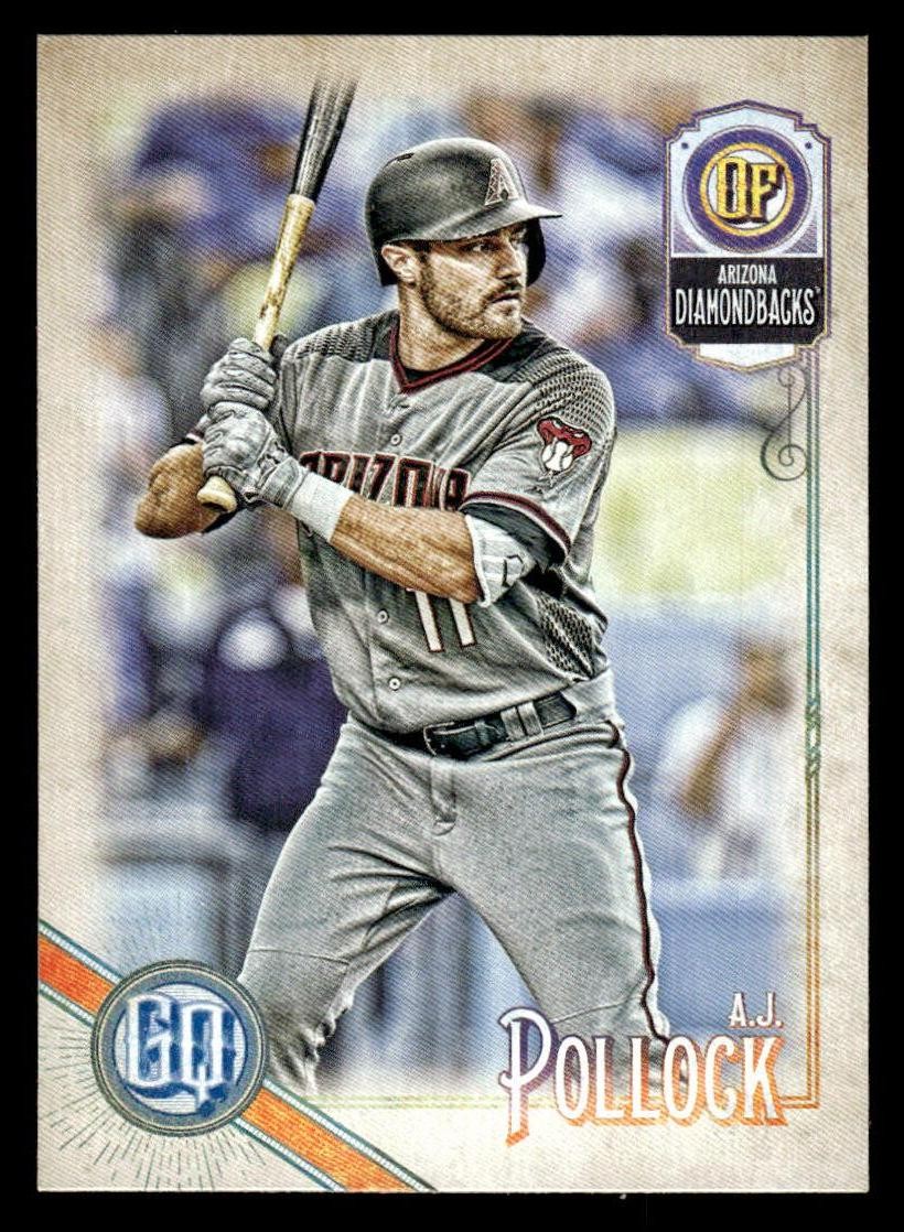 2018 Topps Gypsy Queen #232 A.J. Pollock Card Arizona Diamondbacks