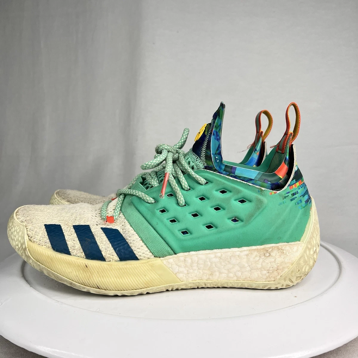 Adidas James Harden Streetwear Athletic Shoe Men Size 13 Basketball Sport B28106 adidas Harden Vol. 2 Vision for Sale | Authenticity  main image 4