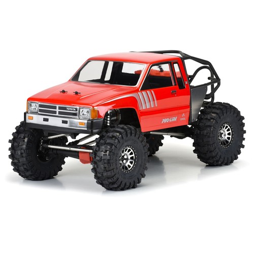 PRO362200 1987 TOYOTA HILUXSR5 XTRACAB BODY CAB ONLY FOR SCX6 HONCHO: CLEAR - Picture 5 of 7