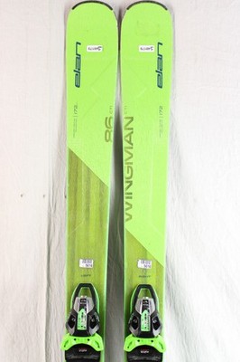 21-22 Elan Wingman 86CTi Used Mens Skis w/Bindings 172cm #548179