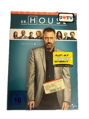 Dr. House - Season 6 - TV-Serie/Deutsch/Lisa Edelstein/Omar Epps # 6-DVD-NEU-OVP