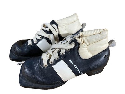 MUDDUS Vintage Nordic Cross Country Ski Boots EU37 US5 for NN 75mm 3pin 1727