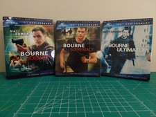 The Bourne Trilogy Blu-Ray DVD Identity Supremacy Ultimatum Matt Damon TESTED