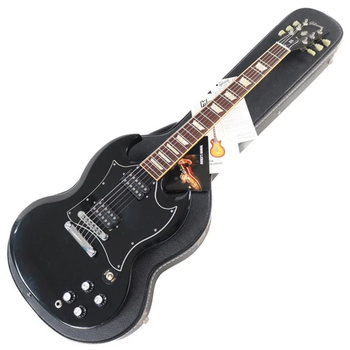 Gibson Standard 2008 Electric Guitar Ebony DiMarzio Pickup Used w/ Case