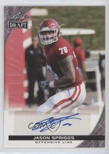 2016 Leaf Draft Retail Auto Jason Spriggs #A-JS2 Auto 5ox