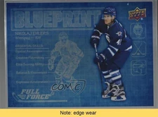 2015 Full Force Blueprint Foil Rookies Nikolaj Ehlers #BP-NE Rookie RC READ 1u6
