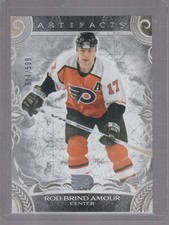 2024-25 Upper Deck Artifacts - Legends Rod Brind'Amour #159 Silver /599