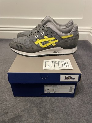Asics Gel-Lyte III Ronnie Fieg KITH  Super Yellow  Size 13us/12uk/48eu