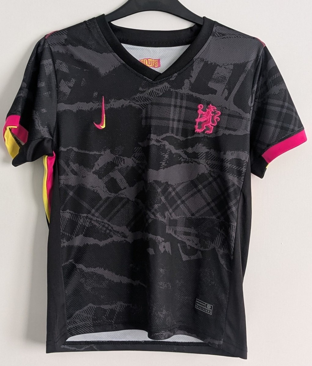 Kids 26 7/8 Years 2024/25 Nike Chelsea Football Club 'Enzo 8' 3rd