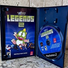 Taito Legends 2 (Sony PlayStation 2, 2007) With Instruction Manuel 35+ Games