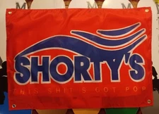 Shorty's Skateboards Skate Shop Banner Chad Muska Got Pop Shortys Tech Deck Digi