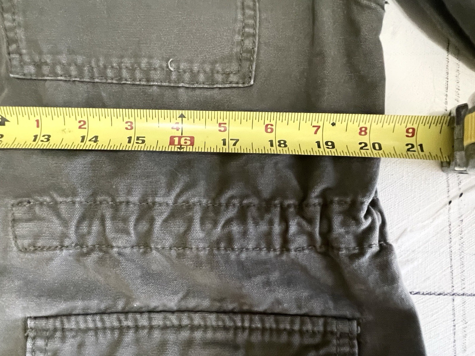 Universal Thread Woman’s Olive Green Zip/Snap Mil… - image 5