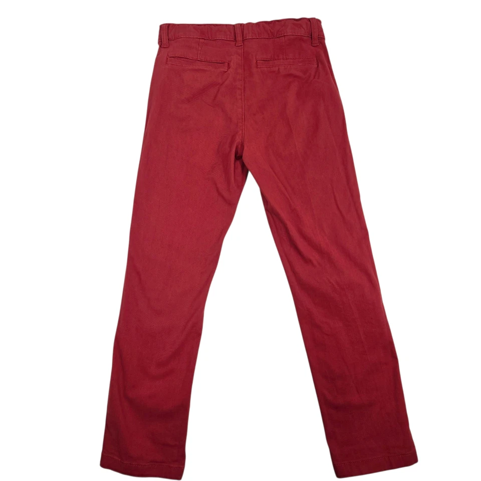 The Children's Place Boy's Size 8 Red Dress Pants with Adjustable Waist - Image 2 of 4