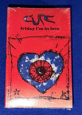SEALED VTG Cure Friday I'm In Love/Halo CASSETTE TAPE SINGLE 1992