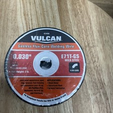 Vulcan .030 in E71T-GS Gasless Flux Core Welding Wire - 2 lbs Roll NEW T 