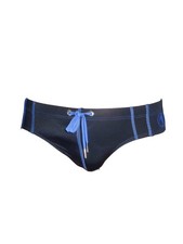 BIKKEMBERGS - COSTUME SLIP 8 cm - L03-P279-2000 - BLACK/VIOLET