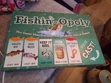 Gioco da tavolo Fishin'-poly Fishing Monopoly Fish NUOVO SIGILLATO che ti avvolgerà