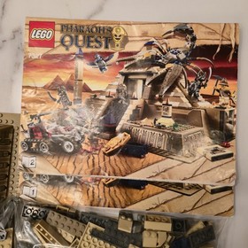 LEGO Pharaoh's Quest: Scorpion Pyramid 7327 Incomplete &ndash; Read Description