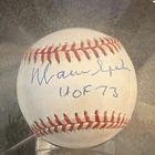 Warren Spahn Autographed Baseball Milwaukee Braves JSA Authenticated