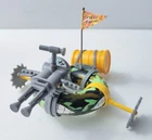 Vtg 1989 TMNT Teenage Mutant Ninja Turtles SEWER ARMY TUBE - Complete