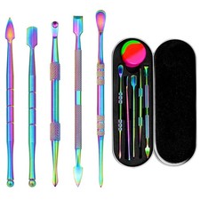 6 Pieces Wax Carving Tool Set, DoubleEnded Carving Tool Stainless Steel Wax Scul