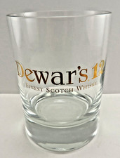 Dewar's 12 Finest Scotch Rocks Glass
