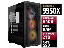 AMD Ryzen 9 9950X, 64GB DDR5, 2TB NVMe SSD, W...