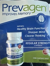 Prevagen Regular Strength, 10mg of Apoaequorin & Vitamin D3, 30 Capsules