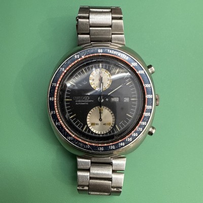 YusukeSEIKO Speed-Timer　6138－0012 SEIKO Speed Timer 6138-0012 UFO Chronograph Automatic Watch 1968