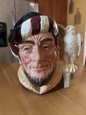 Royal Doulton The Falconer Jones Ltd Ed/1000 Large Size Character Jug Mint !